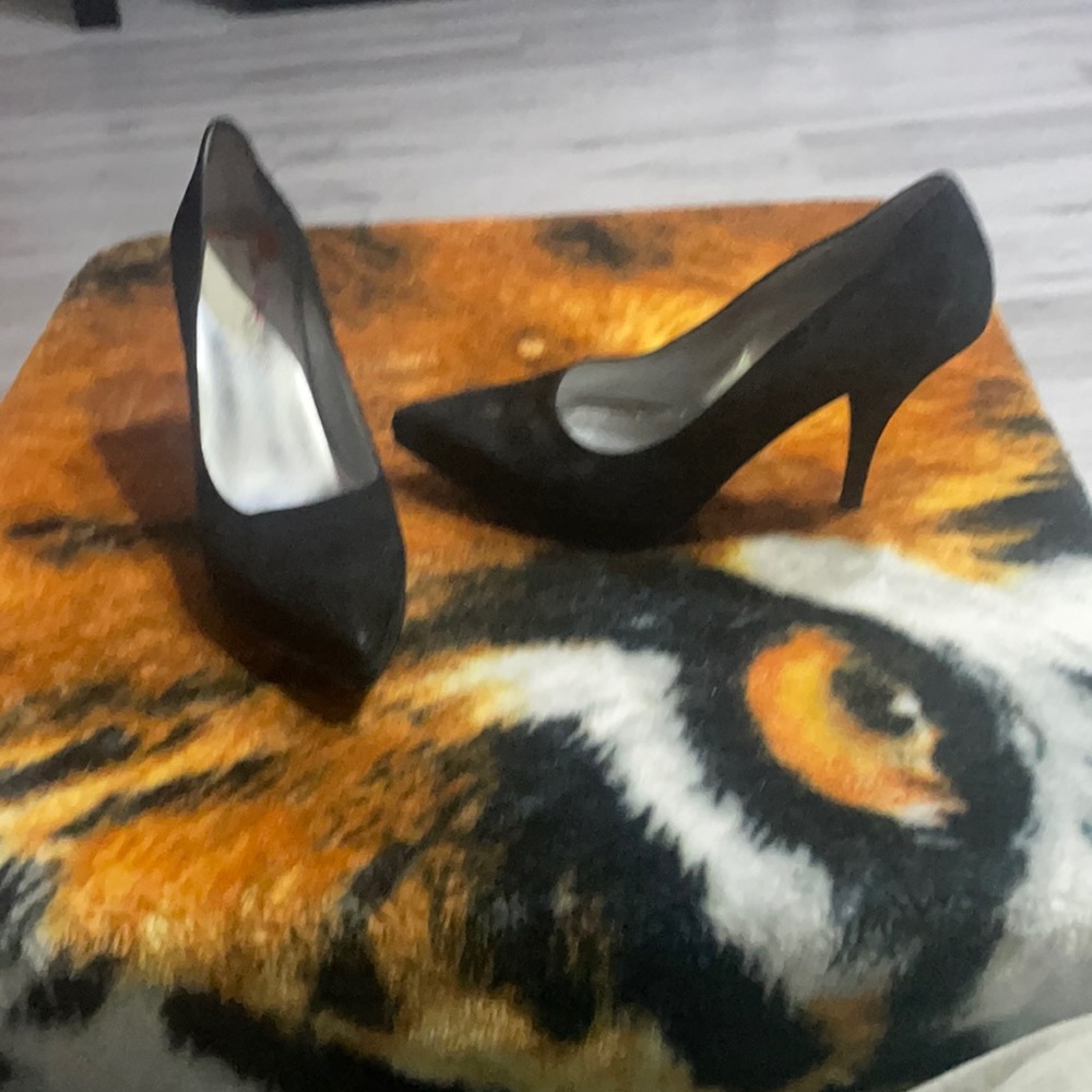 Black Suede Heels